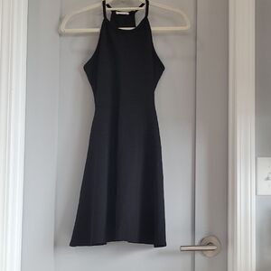 Olivia Rae Black Halter Mini Dress